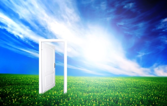 Door to new world. Colourful, bright, great quality.