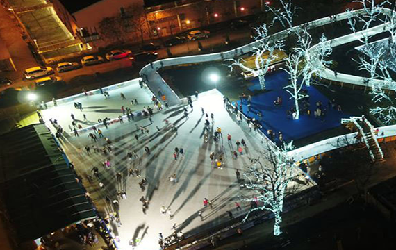 Dependable ice for two major seasonal attractions